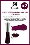 Cecile Dolgunlaştırıcı Nemlendirici Etkili Kalıcı Lip Gloss No:25 X2